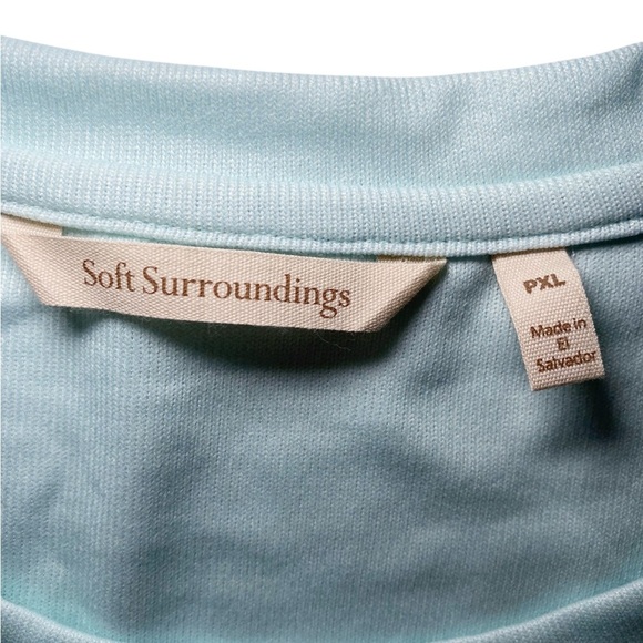 Soft Surroundings Pasaia Floral Long Sleeve Top - Picture 7 of 13